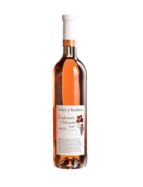 Víno z Kobylí Cabernet Moravia rosé Gallery 